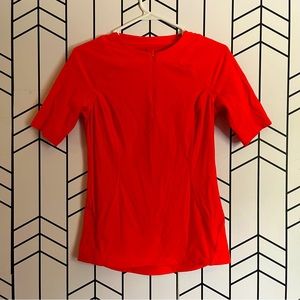 Athleta Sweat Tech spandex T-shirt for Cycling / Running